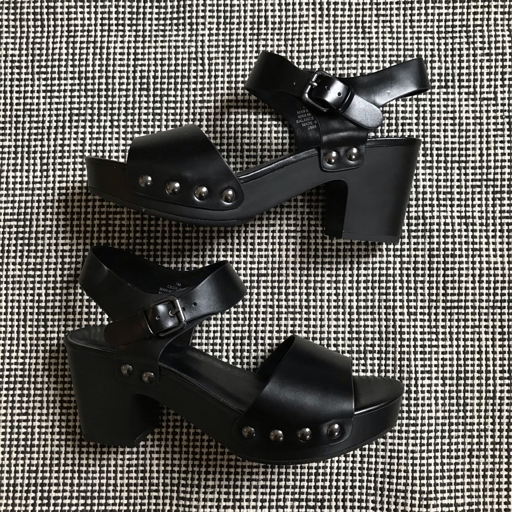 Nine West Wedge Strappy Sandal Heels